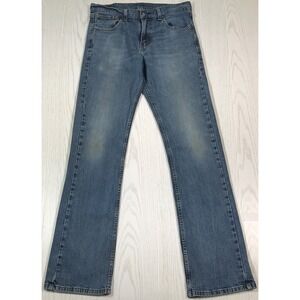 Levi's 527 Bootcut Jeans Mens 32x34 Blue Cowboy Western Cotton Mid Rise Work